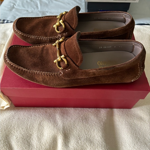 Salvatore Ferragamo - Driving loafers Size US 11. - Picture 3 of 7